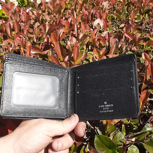 Mens Multiple Wallet in Damier Graphite Canvas - Picture 4 of 9